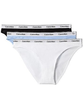 Lote de 3 braguitas Calvin Klein Jeans Bikini 3pk