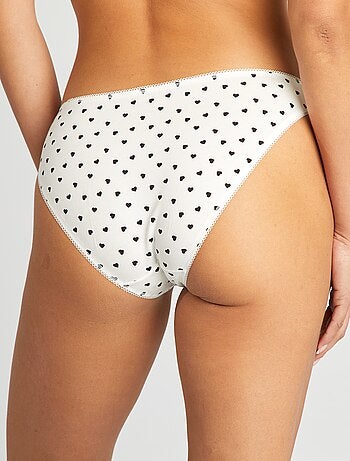 Lote de 3 braguitas de algodón