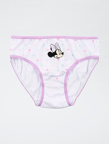 Lote de 3 braguitas 'Disney' 'Minnie' de algodón