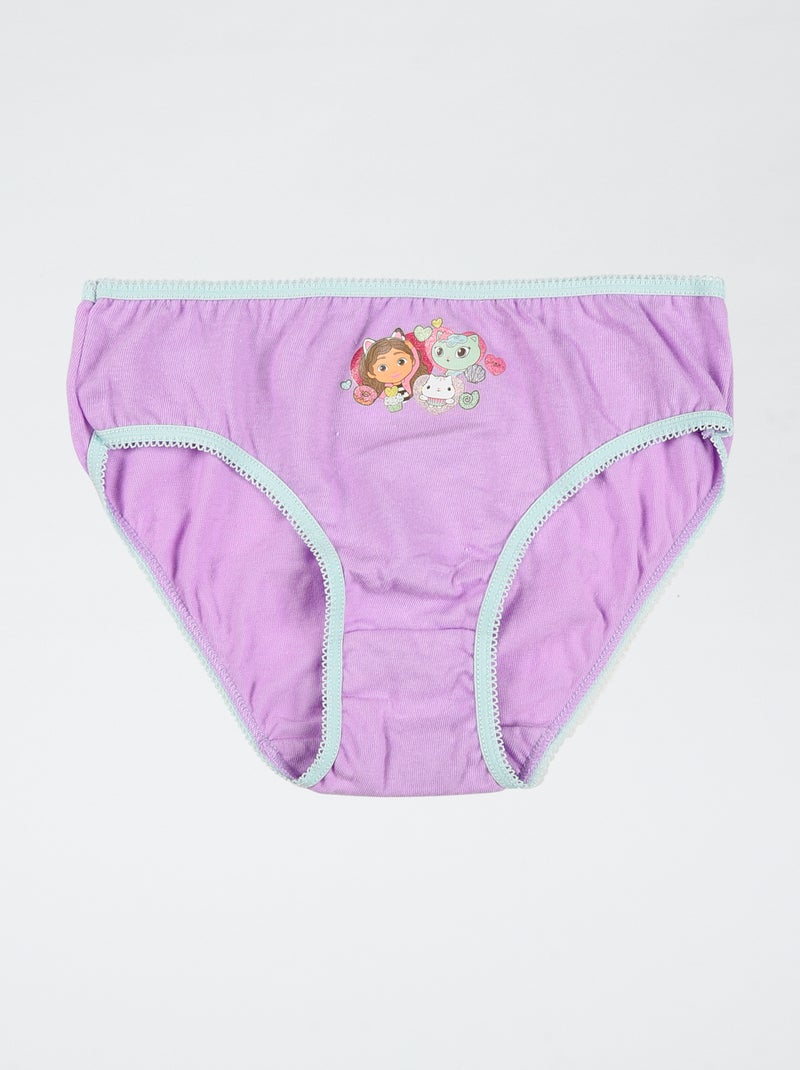 Lote de 3 braguitas 'Gabby y la casa mágica' Rosa - Kiabi