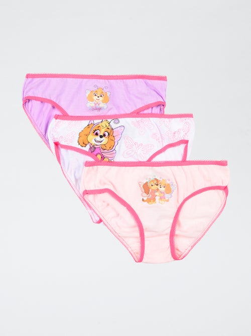 Lote de 3 braguitas 'Patrulla Canina' de algodón - Kiabi