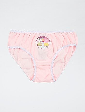 Lote de 3 braguitas 'Peppa Pig' de algodón