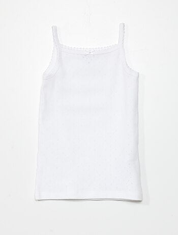 Pack de 3 camisetas de tirantes de punto