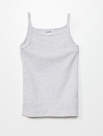 Pack de 3 camisetas de tirantes de punto