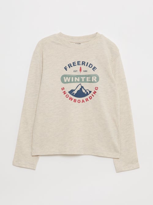 Lote de 3 camisetas estampadas - Kiabi