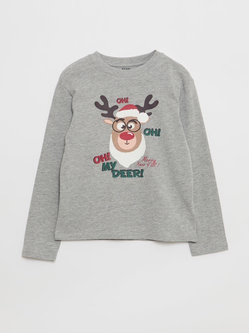 Lote de 3 camisetas estampadas - Kiabi