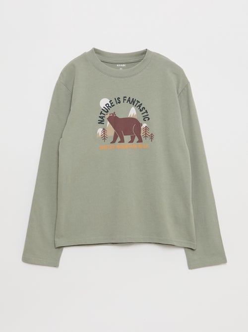 Lote de 3 camisetas estampadas - Kiabi