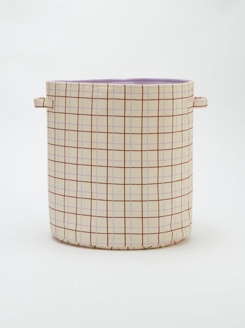 Lote de 3 cestas de tela - Kiabi Home - Kiabi