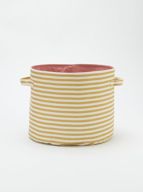 Lote de 3 cestas de tela - Kiabi Home - Kiabi