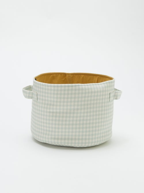 Lote de 3 cestas de tela - Kiabi Home - Kiabi