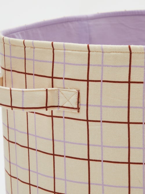 Lote de 3 cestas de tela - Kiabi Home - Kiabi