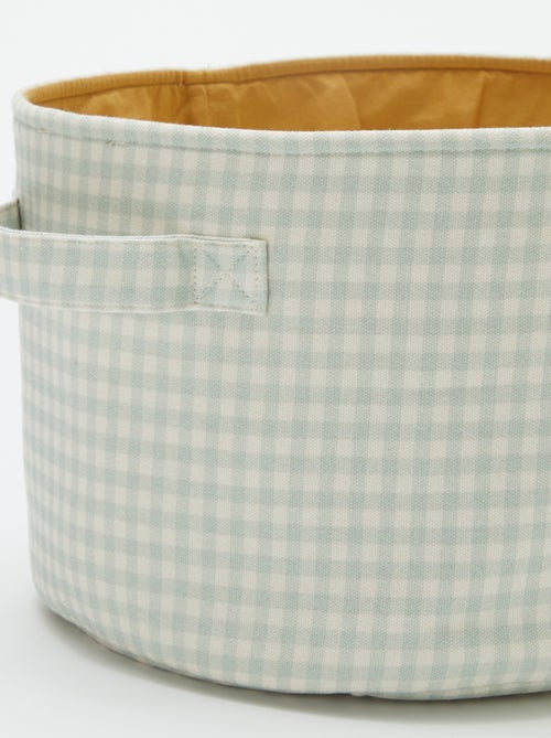 Lote de 3 cestas de tela - Kiabi Home - Kiabi