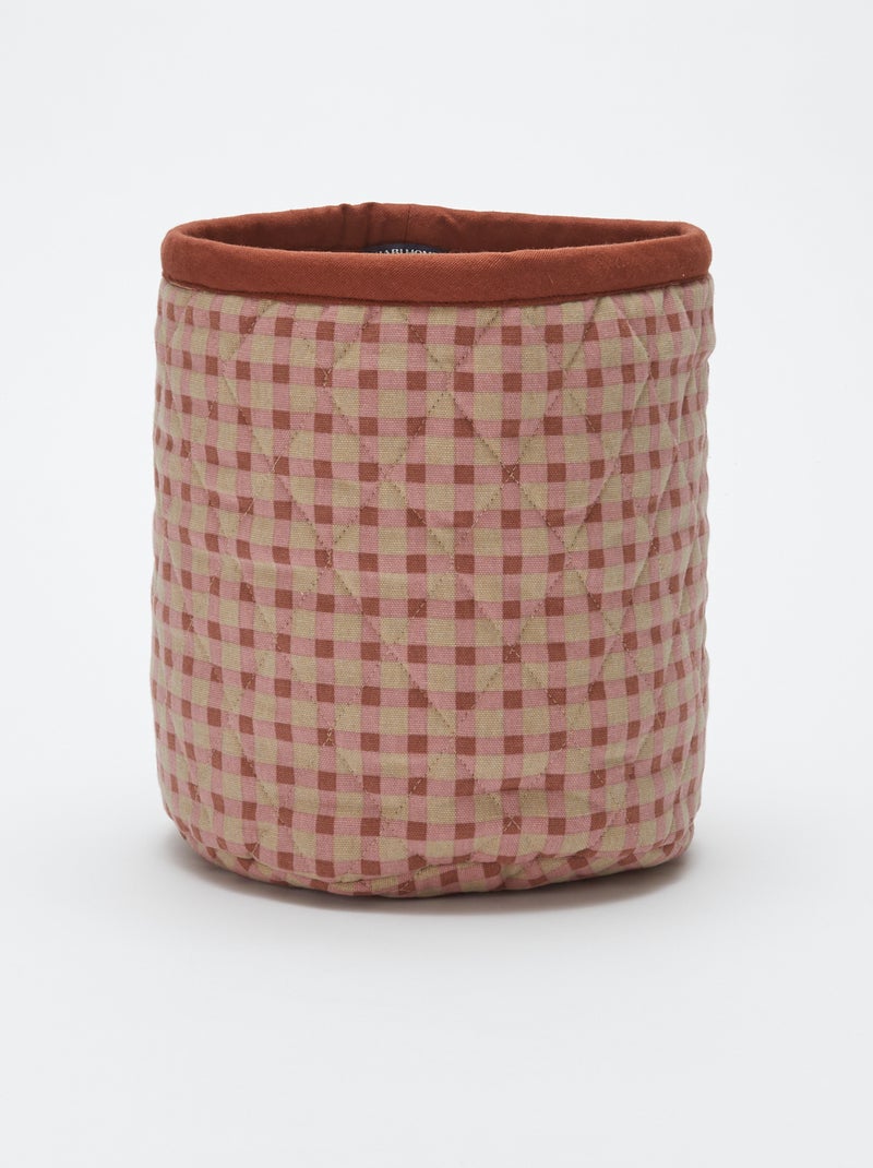 Lote de 3 cestas de tela - Kiabi Home BLANCO - Kiabi