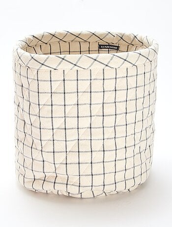 Lote de 3 cestas de tela - Kiabi Home