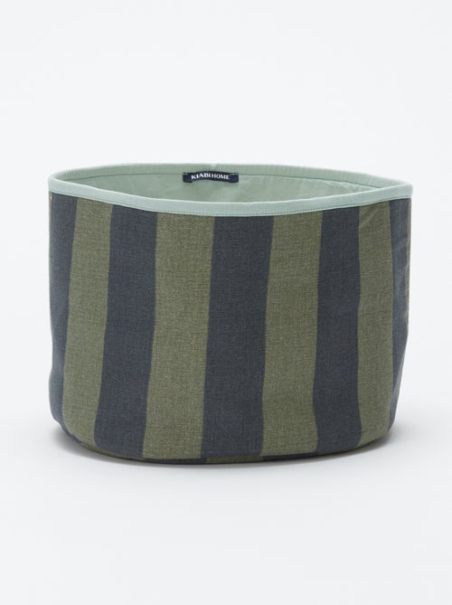 Lote de 3 cestas de tela - Kiabi Home - Kiabi