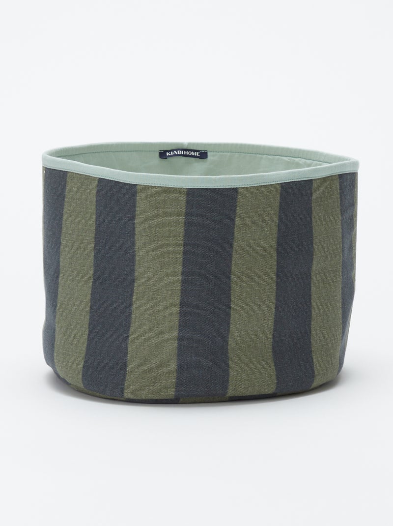 Lote de 3 cestas de tela - Kiabi Home multi - Kiabi