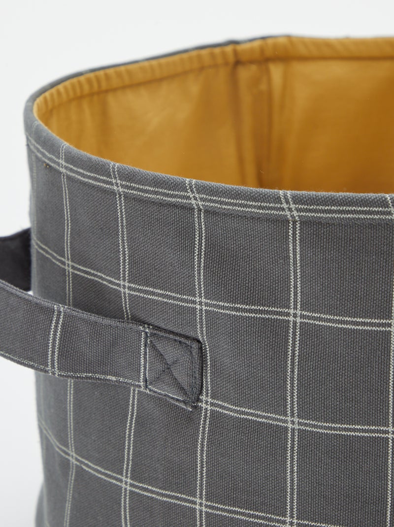 Lote de 3 cestas de tela - Kiabi Home multi - Kiabi