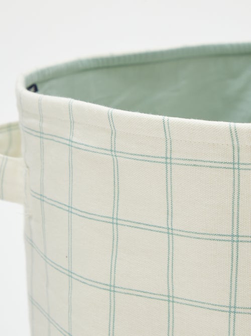 Lote de 3 cestas de tela - Kiabi Home - Kiabi