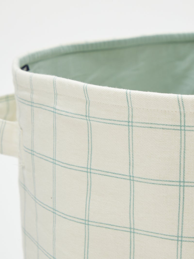 Lote de 3 cestas de tela - Kiabi Home multi - Kiabi