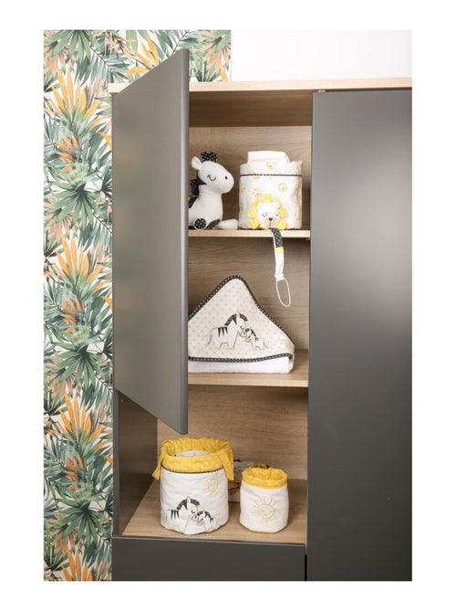 Lote de 3 cestas nido de algodón - SAUTHON - Kiabi