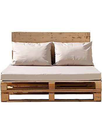 Lote de 3 cojines impermeables para exterior MINORQUE con fundas desenfundables