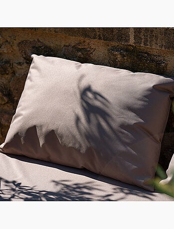 Lote de 3 cojines impermeables para exterior MINORQUE con fundas desenfundables