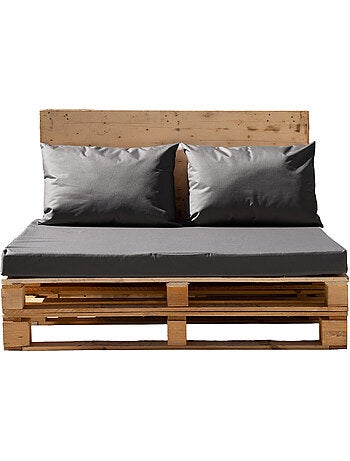 Lote de 3 cojines impermeables para exterior MINORQUE con fundas desenfundables