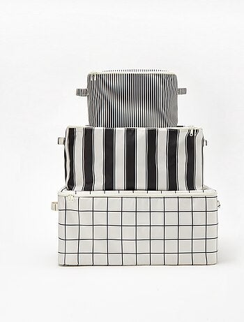 Lote de 3 fundas de almacenamiento - Kiabi Home