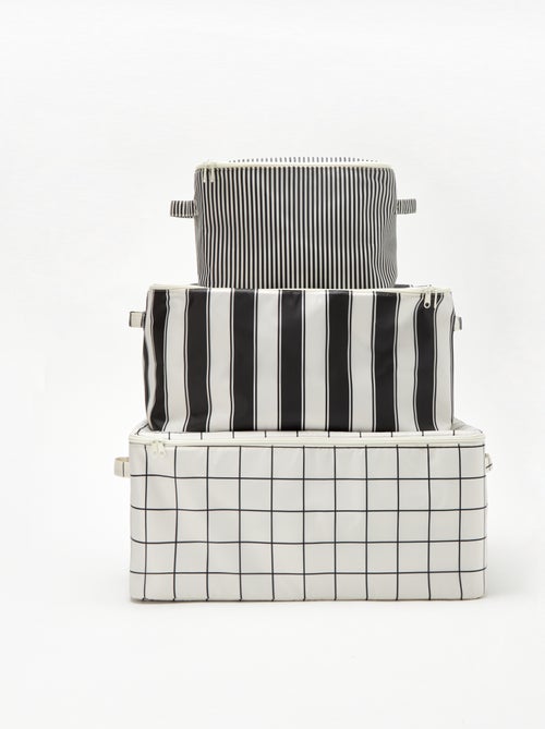 Lote de 3 fundas de almacenamiento - Kiabi Home - Kiabi