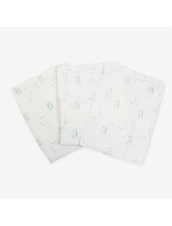 Lote de 3 guantes de baño