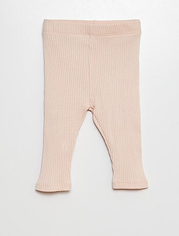 Lote de 3 leggings de canalé