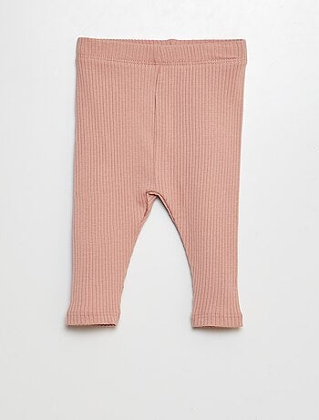 Lote de 3 leggings de canalé