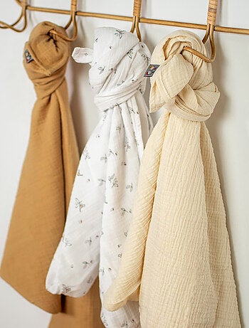 Lote de 3 pañales maxi, melody beige y biscuit | SEVIRA KIDS