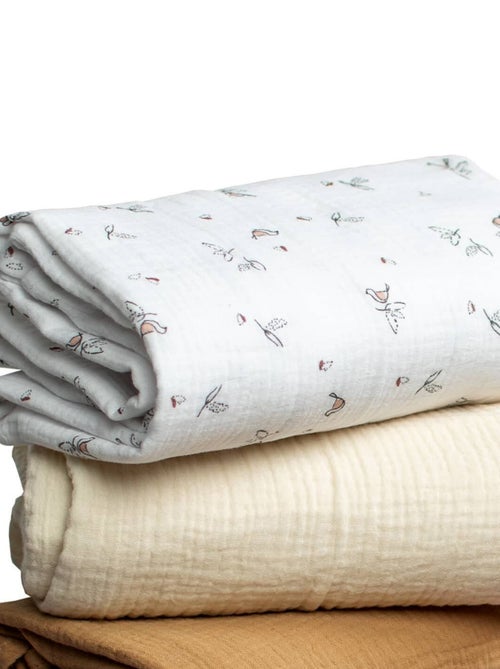 Lote de 3 pañales maxi, melody beige y biscuit | SEVIRA KIDS - Kiabi