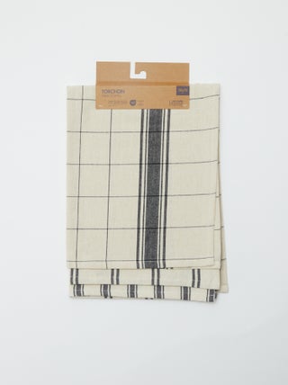 Lote de 3 paños de cocina - Kiabi Home