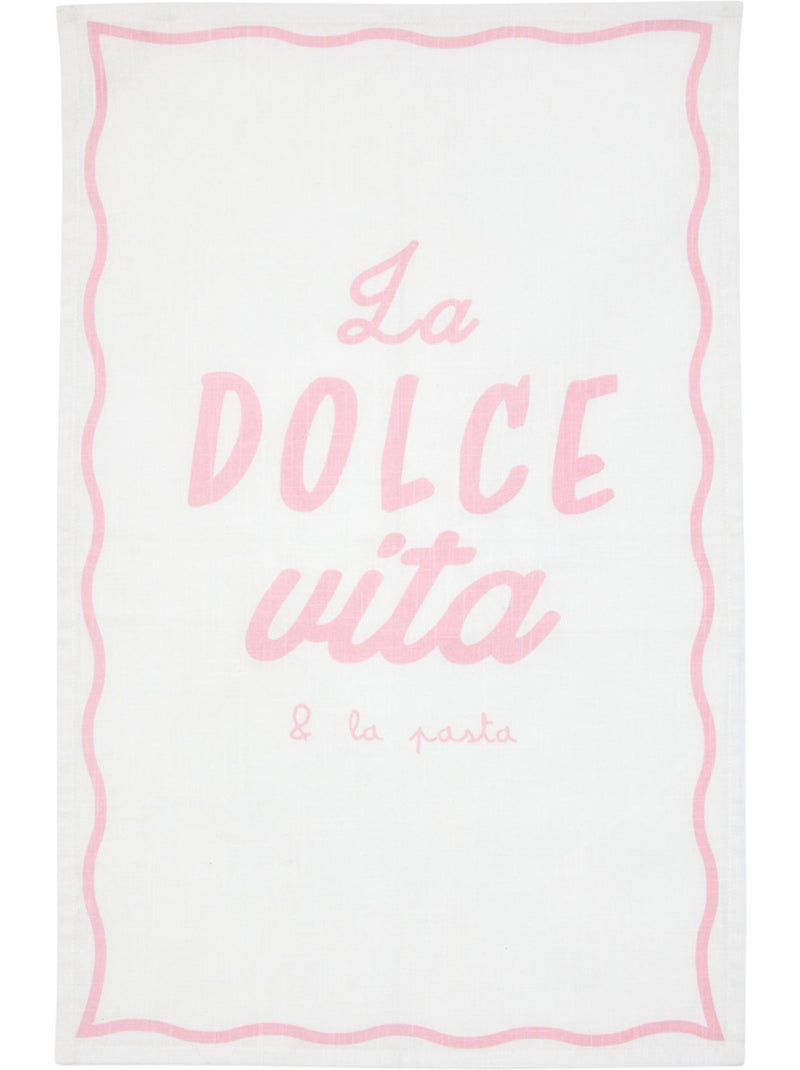 Lote de 3 paños de cocina de algodón della pasta 70x45cm Multicolor - Kiabi