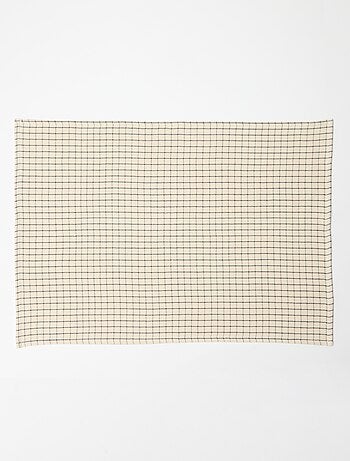 Lote de 3 paños de cocina estampados navideños en algodón 50x70 cm