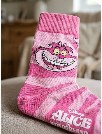 Lote de 3 pares de calcetines alice au pays des merveilles disney