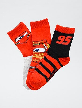 Lote de 3 pares de calcetines 'Disney' 'Cars'