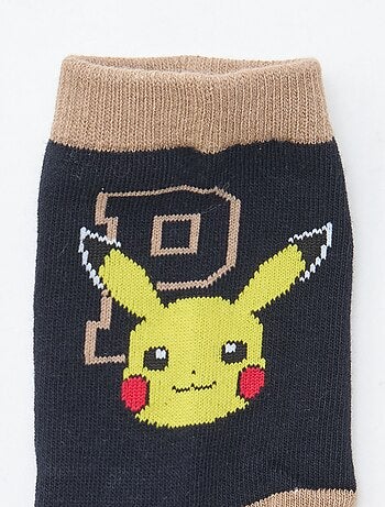 Lote de 3 pares de calcetines estampados 'Pokémon' de caña alta