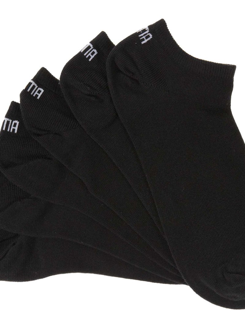 Lote de 3 pares de calcetines tobilleros 'Puma' negro - Kiabi