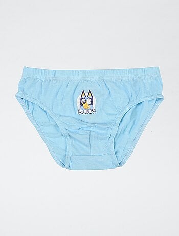 Lote de 3 slips 'Bluey' de algodón