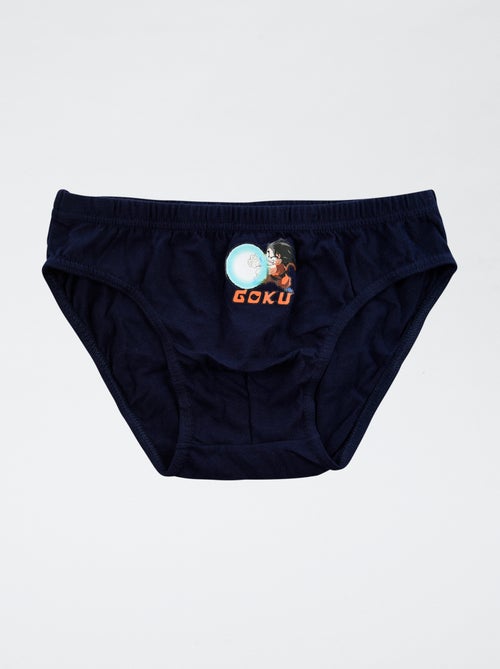 Lote de 3 slips 'Dragonball' de algodón - Kiabi