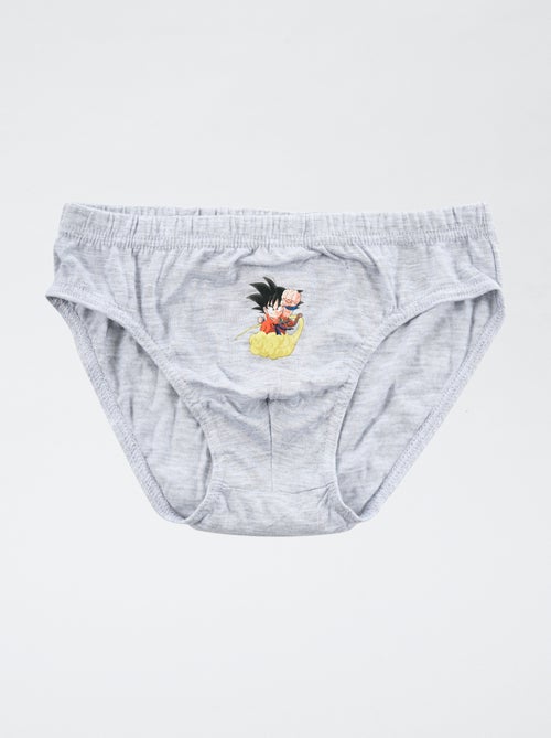 Lote de 3 slips 'Dragonball' de algodón - Kiabi
