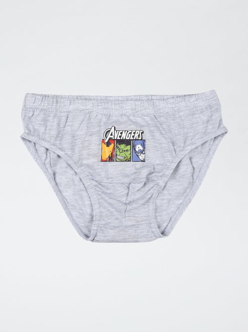 Lote de 3 slips 'Marvel 'Avengers' de algodón - Kiabi