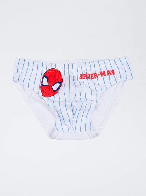 Lote de 3 slips 'Marvel' Spiderman' de algodón - Kiabi