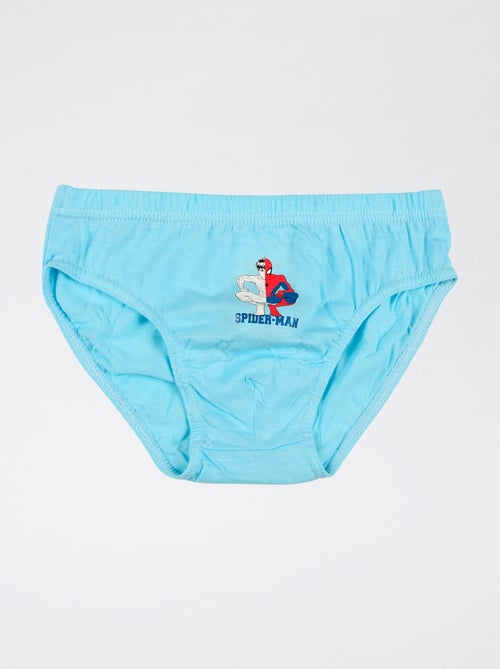 Lote de 3 slips 'Marvel' Spiderman' de algodón - Kiabi