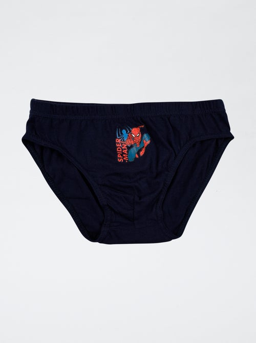 Lote de 3 slips 'Marvel' Spiderman' en algodón - Kiabi