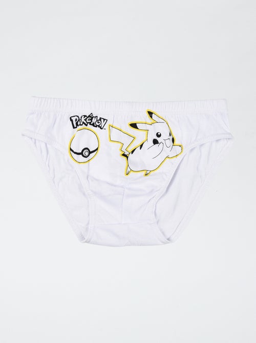 Lote de 3 slips 'Pokémon' de algodón - Kiabi