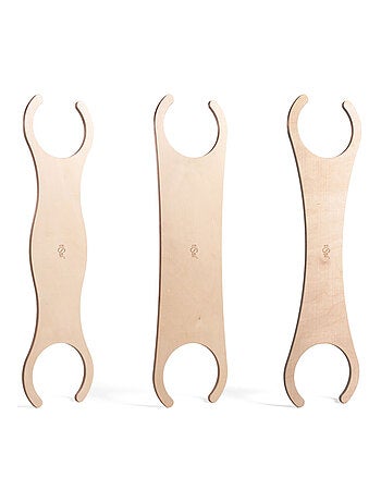 Lote de 3 tablas de madera compatibles con stapelstein | Tissi